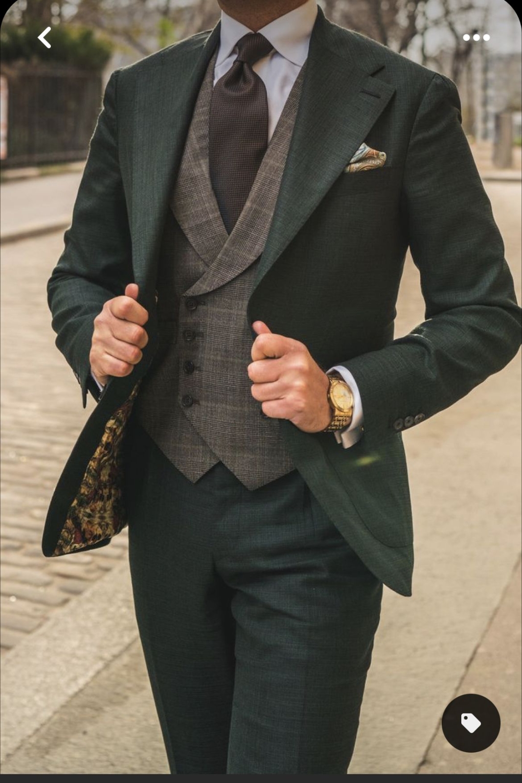 3 - piece Waistcoat - style 4